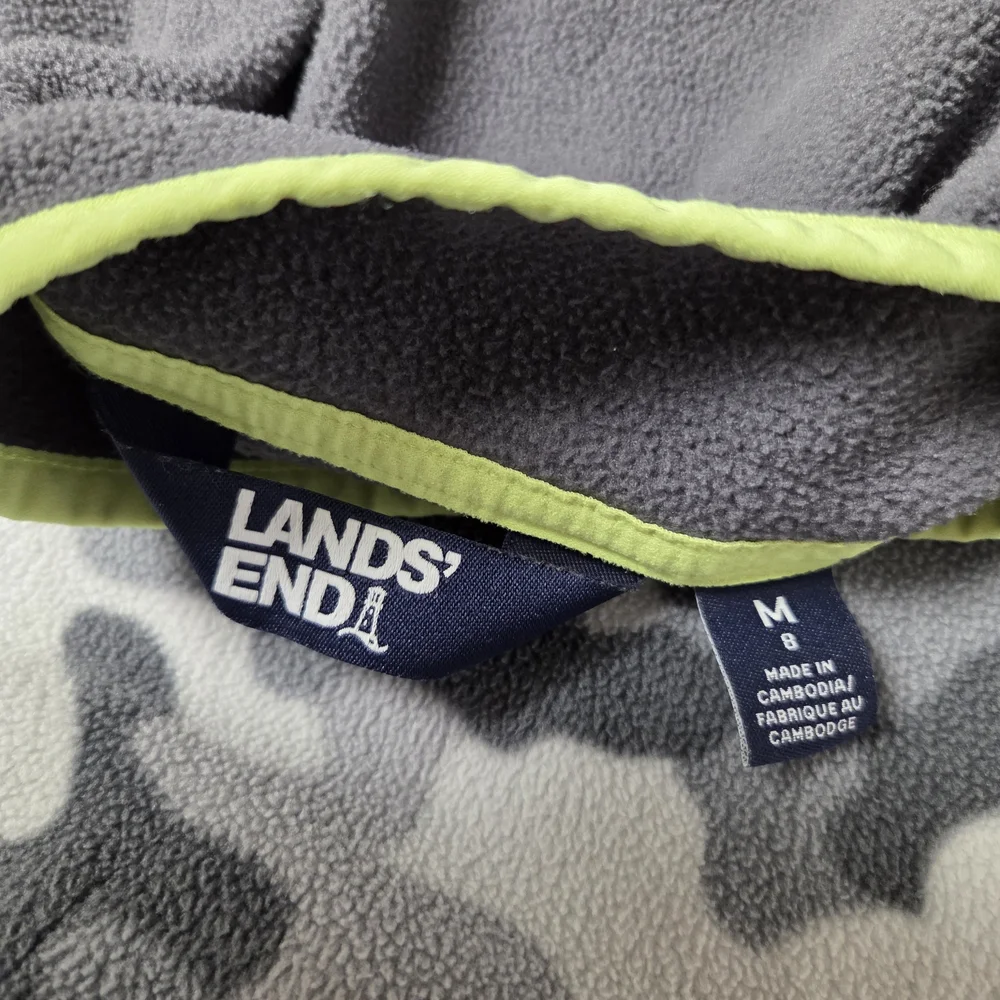 Lands End stylish gray